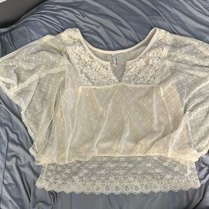 Free People Lace top